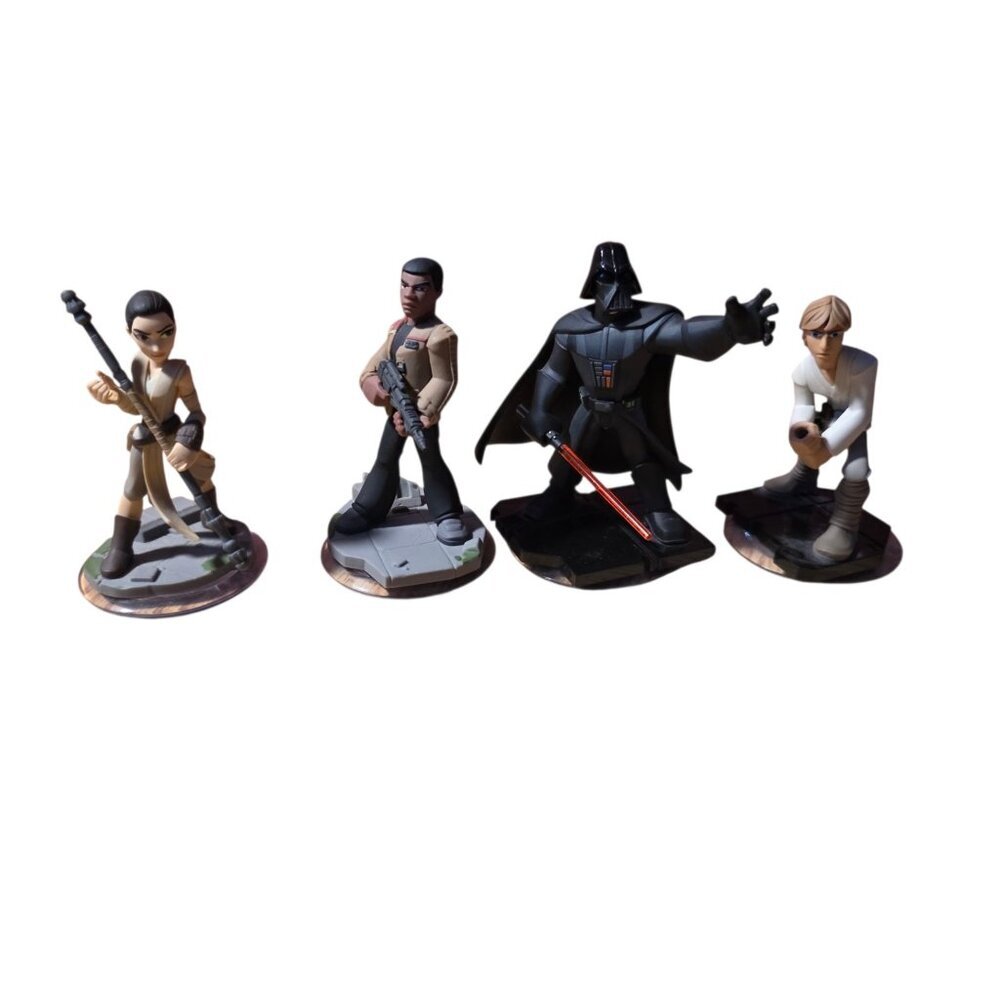 Disney Infinity 3.0 Star Wars Darth Vader & More Characters Figure Set Of Four